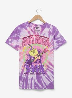 SpongeBob SquarePants Goofy Goober Tie-Dye Women's T-Shirt - BoxLunch Exclusive | BoxLunch Spongebob Shirt Ideas, Spongebob Birthday Shirt, Spongebob Merch, Spongebob Clothes, Goofy Shirt, Spongebob Shirt, Spongebob Costume, Silly Shirt, Spongebob Birthday