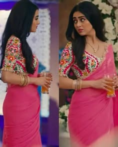 Tejaswi Prakash In Saree, Hot Sarees, Desi Look, Tejasswi Prakash, Tejaswi Prakash, Sarees For Girls, Saree Wearing Styles, Simple Saree Designs, Saree Looks