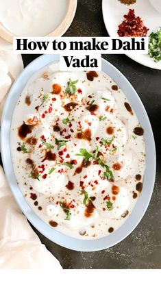 how to make dahi vada with step by step instructions