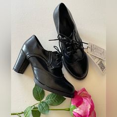 Brand New With Tag, Retro Vintage Oxfords. Chunky Heels. Pu Leather. Size 39 / 7.5 Purchased Off Amazon. Oxford Heels, Chunky Heels, Bootie Boots, Pu Leather, Oxford, Ankle Boots, Retro Vintage, Women Shoes, Boots