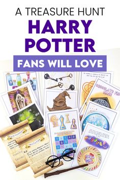 harry potter fan's will love with these free printables for kids and adults