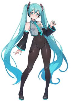 Hatsune Miku Outfits, Miku Chan, Miku Cosplay, 얼굴 드로잉, Anime Girlxgirl, Anime Poses Reference, Cute Anime Pics, Hatsune Miku