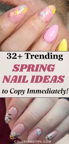 Step into 2025 with the trendiest spring nail designs! Discover the best cute, simple, and trendy spring nail ideas. Explore elegant designs in acrylic or gel which will keep you looking stylish all year long. Get inspired by these trendy spring nail designs and summer nail art ideas. Spring nails, Short spring nails, Red spring nails, Fun nails, Trendy nails, Spring inspo, Spring 2024 designs, Light pink nails, Summer spring nails, Easter nails, Pretty spring nails. cute spring nails short Light Pink Nails Summer, Spring Nails Red, Cute Spring Nails Short, Nail Designs Floral, Pretty Spring Nails, Red Spring Nails, Spring Nails Easter, Summer Spring Nails, Bright Colored Nails