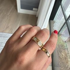 Brand New! Selling Because It’s Big.. Fendi Ring, Fendi Jewelry, Ring Color, Dream Jewelry, Womens Jewelry Rings, Fendi, Bangles, Women Jewelry, Brand New