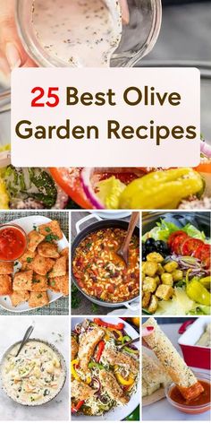 25 best olive garden recipes that are easy to make and great for any type of meal