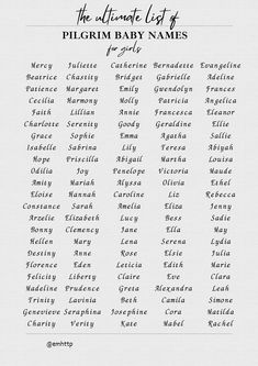 the ultimate list of pulcrim baby names for girls and boys in black ink