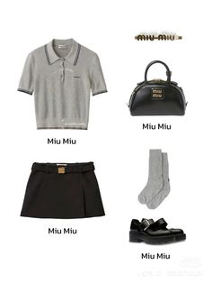 Outfit Png, Teenager Outfits, Real Style, Outfit Idea, Fashion Killa, School Outfits, Rappers, Miu Miu, Prada