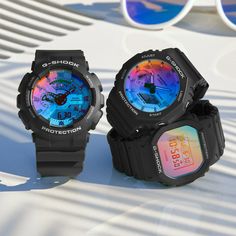 CASIO G-Shock Square 'Black' DW-5600SR-1PR (Casual/Water Proof) Moment By Moment, G Shock Men, Iridescent Color, G Shock Watches, Buy Watches, Pattern Case, Casio G Shock