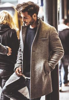 Modest Winter Outfits, Winter Outfits Men, Men Style Tips, Men Street, Winter Outfits For Work, Office Attire, Fashion Business, Tarzan