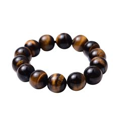 Beautiful, large Tiger's Eye gemstone beads, 14mm in size on a spectacular stretch bracelet.  300.0 total gemstone weight.  If you appreciate mother natures bounty, this will work for you.  Stretch up to 7 1/2"   Gift boxed Brown Bracelet With 8mm Round Beads, Brown Bracelets With 8mm Beads, Brown 8mm Beaded Round Bracelets, Brown Round Bracelets With 8mm Beads, Elegant Brown Stretch Bracelet With 8mm Beads, Polished Round Brown Beaded Bracelets, Elegant Brown Stretch Bracelet With Round Beads, Luxury Round Gemstone Bead Bracelets, Luxury Round Gemstone Beads Bracelet