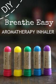 DIY Aromatherapy Inhaler Video Tutorial Essential Oil Inhaler, Natural Asthma Remedies, Asthma Relief, Spa Prices, Diy Aromatherapy, Health Spa, Essential Oils Gifts, Aromatherapy Gifts, Breathe Easy