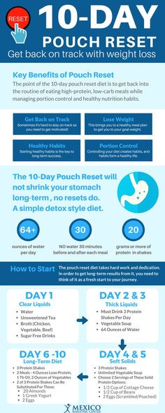 Pouch Reset Diet, Diet Infographic, Pouch Reset, Reset Diet, Detox Diet Plan, Get Back On Track