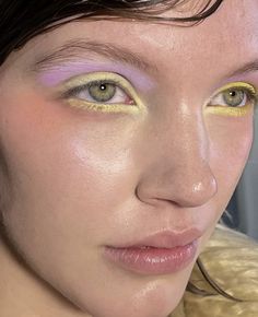 Seasonal Makeup, Pastel Makeup, Color Eyeshadow, Make Up Inspo, Mermaid Makeup, Pastel Stripes, Creative Makeup Looks, Festival Makeup, Makeup Obsession