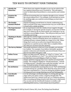 Cognitive Distortions Worksheet, Mental Health Therapy, Mental Health Counseling, Counseling Activities, Therapy Counseling, Counseling Resources, Therapy Worksheets, Group Therapy, Cognitive Behavioral Therapy