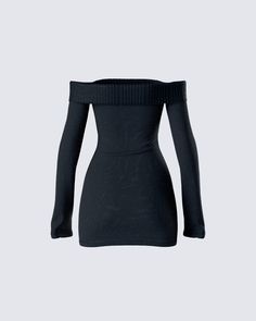 Your fave is back and in all black 😌 With an off shoulder design and bodycon style, this black sweater mini dress is the perfect blend of cozy and chic 🖤 Casual Christmas Dress, Off-shoulder Mini Dress For Date Night In Fall, Fall Cold Shoulder Mini Dress For Night Out, Trendy Off-shoulder Mini Dress For Fall, Fall Off-shoulder Mini Dress For Night Out, Fitted Off Shoulder Mini Dress For Fall, Off-shoulder Mini Dress For Winter Date Night, Off-shoulder Bodycon Dress For Date Night In Fall, Winter Off-shoulder Mini Dress For Date Night