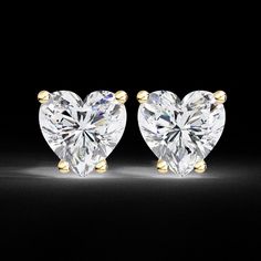 1.25 Ct For Each Heart Cut Lab Grown Diamond Stud Earring/Yellow Gold CVD Diamond Earring/Anniversary Gift 🌸 MAIN STONE 🌸 👉 Center: Lab grown Diamond (CVD) 👉 Carat Weight: 2.5 CTW (± 0.05 CT) 👉 Shape: Heart 👉 Color: E 👉 Clarity Grade: VS 🌸 IGI Certified 🌸 STONE CUSTOMIZATION 🌸 👉 Carat weight can be customized 👉 if you want to custom Stone Shape Please Contact Us 🌸 MATERIAL 🌸 👉 10k, 14k, 18k (Rose, Yellow, White) Gold 👉 925 Sterling Silver 🌸 PROCESSING TIME 🌸 👉 6 to 8 Business Days for Processing time  🌸 DELIVERY TIME 🌸 👉 6 to 8 Business Days Delivery Time via Express Shipping (DHL or FedEx) 👉 12 to 15 Business Days Economy  Shipping (USPS or UPS) 🌸 CUSTOM ORDER 🌸  👉 If You want to change the design or custom order contact us 👉 we will make your imagination a real Cvd Diamond, Diamond Earring, Stone Studs, Fit Ideas, Rose Yellow, Diamond Stud, Stud Earring, Diamond Earrings Studs, Heart Earrings