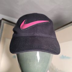 Nwot. Pink. Black. Flexfit. Toddler Sporty Pink Hat For Outdoor, Pink Sporty Baseball Cap With Curved Visor, Sporty Pink Baseball Cap With Curved Visor, Pink Sporty Cap, Sporty Pink Cap, Pink Sports Visor Baseball Cap, Sporty Pink Baseball Cap With Curved Bill, Pink Casual Baseball Cap For Sports, Sporty Pink Baseball Cap For Sports Events