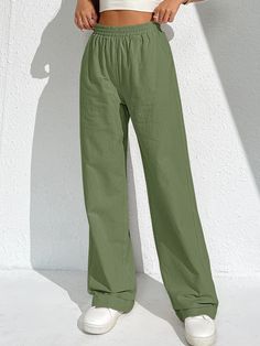 Bas Large, Wide Leg Trousers, Rihanna, Parachute Pants, Harem Pants, New Fashion, Ready To Wear, Wide Leg, Pants For Women