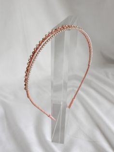 Add a touch of glamour to any outfit. This headband is lightweight and comfortable, perfect for everyday wear. Very flexible metal base. Makes for a really great gift as well. Height: 5.75" Width: 5.25" Adjustable Silver Headband, Metal Base, Everyday Wear, Blush, Great Gifts, Gifts