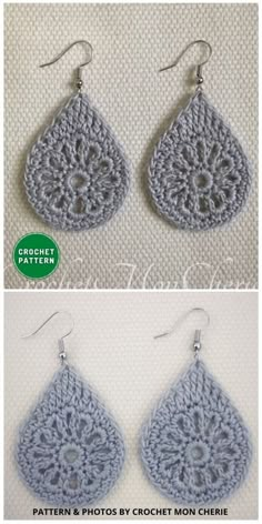 crochet pattern for earrings and earring patterns