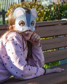 Children love imaginative role play. Role playing among kids, is a fun way to learn and enhance useful skills in a child's development. Are you an adult? Standout wearing the mouse mask for a fun look. Wear it on Carnival, Halloween or parties. The soft felt fabric provides a soft feel against the skin. 🎈 AGE        3+ ------------ 📐 DIMENSIONS & SIZES  Kid mask : approx. 47cm circumference (mask + elastic cord) ------------ Adult mask : approx. 56cm circumference (mask + elastic cord) ------------ 🚩 HANDLE WITH CARE  Light spot cleaning with wet cloth is advisable. Hand wash with cold water and mild soap or shampoo is recommended for extra dirt. ------------ 🧵 MATERIALS  Hard Korean felt Elastic band ------------ 📦 SHIPPING  Free shipping worldwide! ------------ 🔊 STAY CONNECTED  Yo Kids Eye Mask, Mouse Mask, Felt Wall Hanging, Mouse Costume, Felt Mask, Halloween Masquerade, Fabric Bunting, Animal Masks, Masquerade Party