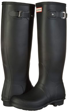 PRICES MAY VARY. Rubber sole Womens Tall Black Boots, Womens Hunter Boots, Black Hunter Boots, Coachella Outfit, Hunter Rain Boots, Womens Rain Boots, Rubber Boot, Wellington Boots, Women Hunters