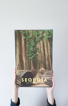 a person holding up a book in front of their face with the title sequja on it