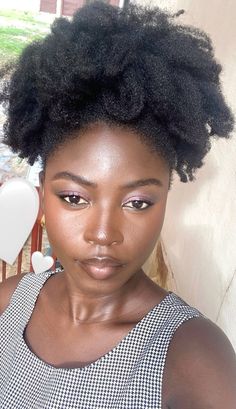 Dark skinned soft makeup Soft Glam, Soft Makeup, Black Beauty, Black Is Beautiful