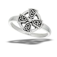 Celtic Cross Ring .925 Sterling Silver Band 925 Jewelry Female Male Unisex Size 8 All our silver jewelry is crafted from .925 silver also commonly referred to as sterling silver. Sterling silver is the standard for beautiful high-quality silver jewelry and cannot be replicated by lower priced silver plated jewelry. It is 92.5% pure silver, mixed with alloys to add strength and durability to stand the test of time. Keep your fine jewelry shiny and elegant by storing it properly. Jewelry needs to Vintage Silver Rings, Female Male, Celtic Cross, Cross Ring, Silver Plated Jewelry, Sterling Silver Bands, 925 Jewelry, Pure Silver, Silver Band