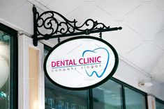 Dental Clinic Name Board Design, Dental Clinic Board Design, White Dental Clinic, Dental Office Design Receptions, Clinic Aesthetic, Dental Reception