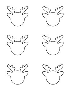 four different shapes of mickey mouse's ears with the faces drawn in black and white