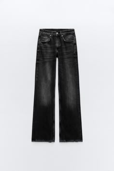 Full Length Jeans, Woman Jeans, Clothes Wishlist, Clothing Pieces, Zara Jeans, Zara Woman, Mid Rise Jeans, Pocket Jeans, Skorts