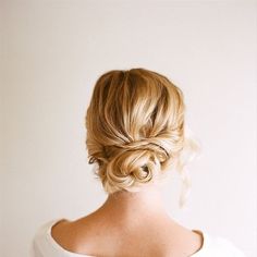 Chic, stylish (+ easy!) wedding updo. Bridal Hair Tutorial, Ball Hair, Low Bun Hairstyles, Easy Hair Updos, Peinados Recogidos, Low Bun, Wedding Hair And Makeup, Hair Envy