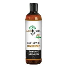 Wild Roots Hair Growth Conditioner. Formulated to boost hair growth, shine, and thickness, this conditioner is perfect for all hair types. Enriched with a powerful blend of natural ingredients, it provides essential nourishment to reduce breakage and promote faster, stronger hair growth. Key ingredients include Argan Oil, which deeply hydrates and moisturizes, and Coconut Oil, which adds a brilliant shine to your hair. Vitamin E plays a crucial role in minimizing breakage, ensuring your hair sta Hair Growth Conditioner, Argan Oil Benefits, Vibrant Hair, Hair Growth Shampoo, Boost Hair Growth, Hair Volume, Thicker Hair, Scalp Health, Frizz Control