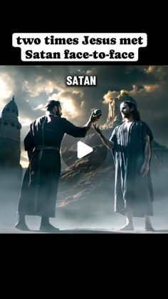 INNER PEACE TV GOSPEL CENTRE on Instagram: "two times Jesus met Satan face-to-face"