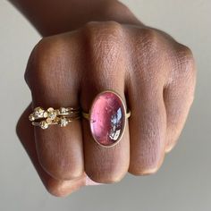 Pink Stone Ring, Oval Pink Tourmaline Ring, Luxury Pink Tourmaline Jewelry, Healing Pink Tourmaline Jewelry, Fine Jewelry Tourmaline In Pink, Pink Tourmaline Jewelry, Love Ring, Girly Jewelry