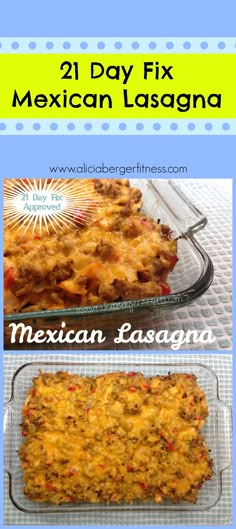 mexican casserole recipe that is ready to be eaten with the help of an adult