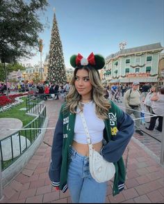 Cute Disney Outfits For Women, Disneyland Aesthetic Outfit, Disneyland Dress