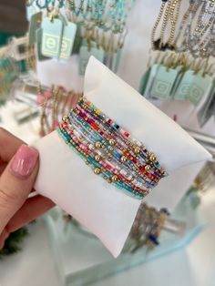 Spring 2024 Hope Unwritten Bracelet – The Lovely Closet Enewton Hope Unwritten, Pink Rainbow Aesthetic, Enewton Bracelets Stacks, Beaded Bracelets Aesthetic, Bracket Ideas, Aesthetic Bracelets, Jewelry Stack, Gold Bead Bracelet, Golden Bracelet