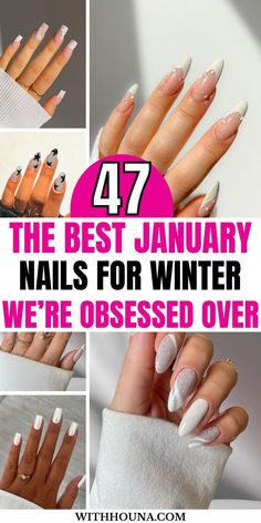 It's January, and you can't skip getting your nails done for the new year. We're totally obsessed with these January nails for 2024. We've got you everything from January nail designs 2024, January nails ideas simple, January nails for winter, Winter nails for January, cute January nails, January nails ideas, January nails ideas simple classy, January nail colors, and so much more. January Nails Coffin Shape, January Shellac Nails, January Themed Nails, January 2024 Nail Ideas, January Birthday Nails 2024, January Nail Inspo 2024, January Nail Colors Dip, Simple January Nails, January Birthday Nails