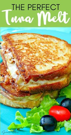 tuna melt sandwich Recept Sandwiches, Croissant Sandwiches, Tuna Fish Recipes, Tuna Melt Sandwich, Tuna Melt Recipe, Melt Recipe, Tuna Melt, Tuna Melts, Tuna Recipes