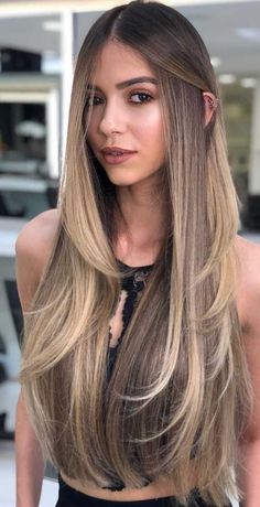 Gorgeous Hair Color, Blonde Hair With Highlights, Brown Blonde Hair, Natural Women