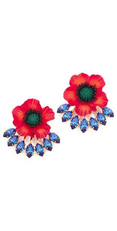 Elizabeth Cole Tamslin Earrings | SHOPBOP Elizabeth Cole Earrings, Elizabeth Cole, What Goes Around Comes Around, Vanessa Mooney, New Jewelry, Elizabeth And James, Flower Studs, Elegant Earrings, Playing Dress Up