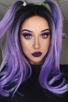 Balayage Blonde, Lavender Hair, Ombre Hair Color, Purple Lavender, Strawberry Blonde, Hair Inspo Color