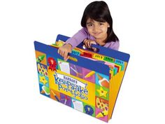 My Keepsake Portfolio at Lakeshore Learning Lakeshore Learning, Toddler School, Kids Artwork, Busy Toddler, Organization Kids, Business For Kids, Elementary Classroom, Learning Toys, Craft Activities