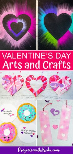 valentine's day crafts and crafts for kids to make with paper plates, yarn, scissors