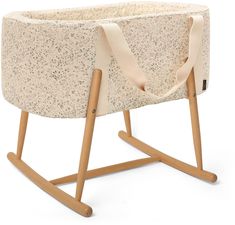 Kuko Moses Basket Prisca - Charlie Crane Rocking Cradle, Crane Design, Eye Details, Baby Bouncer, Baby Nest, Moses Basket, Drawer Shelves, Childrens Furniture, Wooden Stand