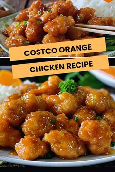 Costco Orange Chicken Recipe Costco Recipes, Cooking Basmati Rice, Zesty Sauce, Chicken Chunks, Chicken Recipies, Orange Chicken Recipe, Orange Chicken