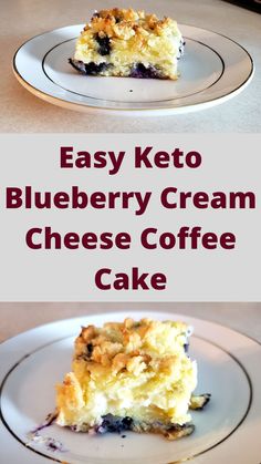 easy keto blueberry cream cheese coffee cake