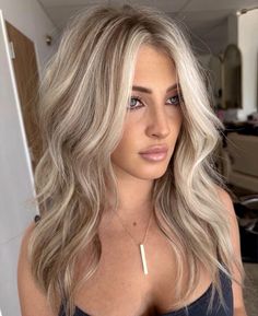 hair colour Tones For Blonde Hair, Ash Honey Blonde Balayage, Summer 24 Haircuts, Level 8 Lowlights In Blonde Hair, Blonde To Lowlights, Money Piece Babylights, Platinum Blonde To Natural Blonde, Blonde With Lots Of Lowlights, Fall Hair Inspiration Blonde